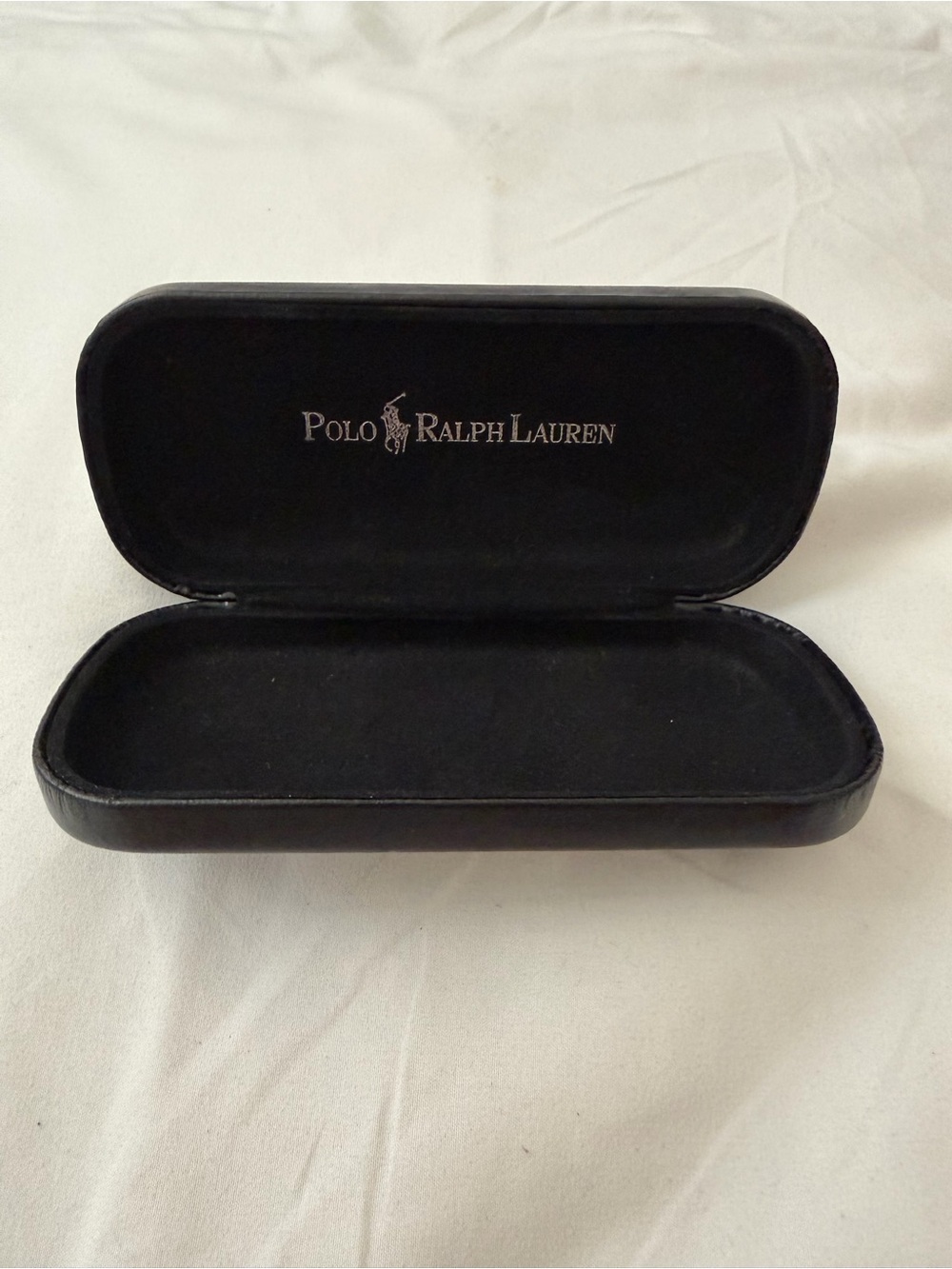 Polo by Ralph Lauren Black Eyewear Case with Logo